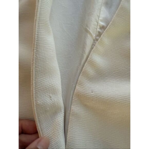 ZARA Basic White Peplum Blazer – XS, Tailored Fit, Made in Morocco - Picture 9 of 14